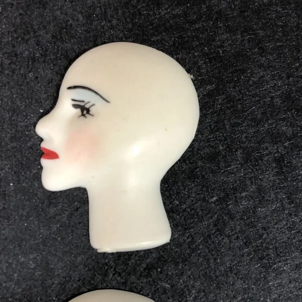 Woman's Profile Heads Craft Pieces Avant Garde Arts Crafts Jewelry Making